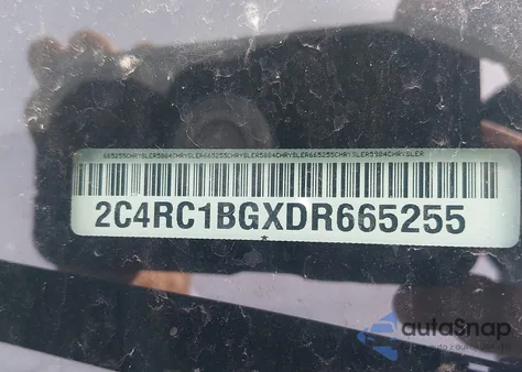 2013 Chrysler Town & Country Touring z USA, uszkodzony, nr VIN 2C4RC1BGXDR665255